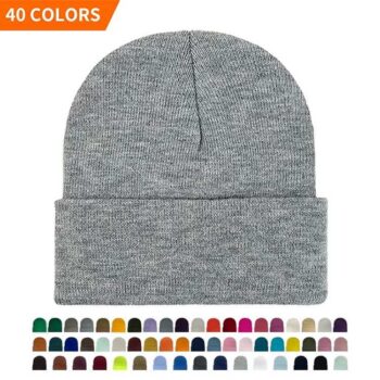 Wholesale Factory Low Price Classic Winter Warm Hats Knit Acrylic Beanies Knitted Fisherman Beanie Hat for Men Women