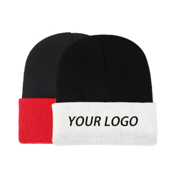 Manufacturer Custom Embroidery Unisex Winter Sublimation Knitted Beanies Hats Skull Cap with Custom Logo