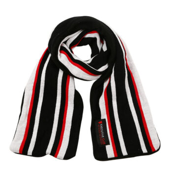 OEM Football Team Scarf Custom Logo Fashion Jacquard Scarf